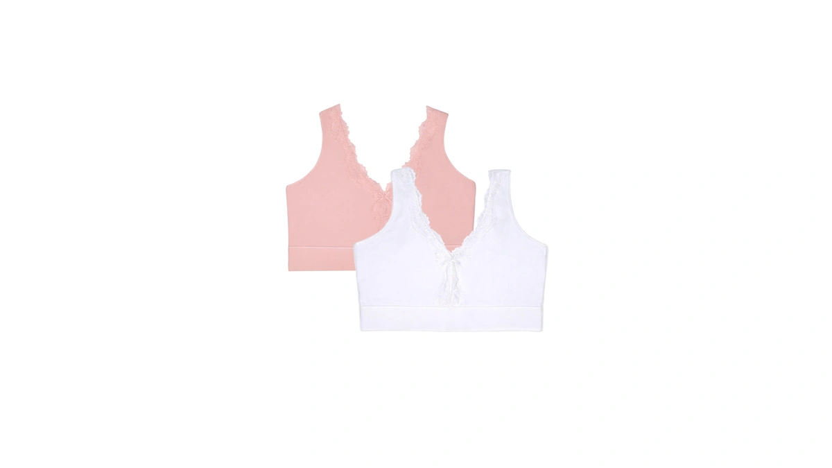 Fruit Of The Loom Women's Full Coverage Wireless Cotton Bralette