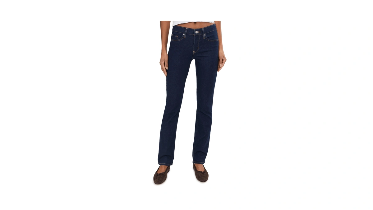 Levi's Women's 314 Shaping Straight Jeans, Darkest Sky - Dark