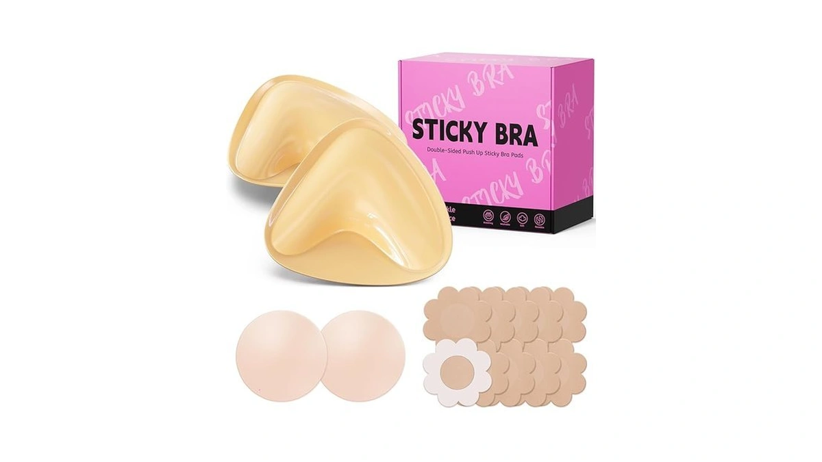 Mearter Ultra Push Up Sticky Bra Pads Inserts | Double