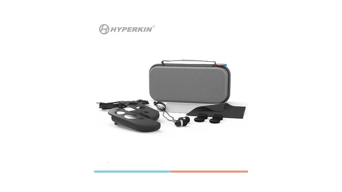 Hyperkin Travel Kit Accessories Bundle With Eva Hard Carrying Case