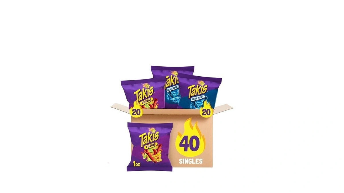 Takis 40 Pc / 1 Oz Assorted Pack - Fuego