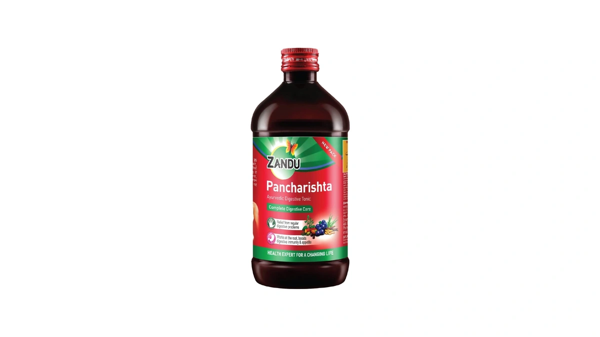 Zandu Pancharishta Ayurvedic Digestive Tonic - Pack Of 15 Days