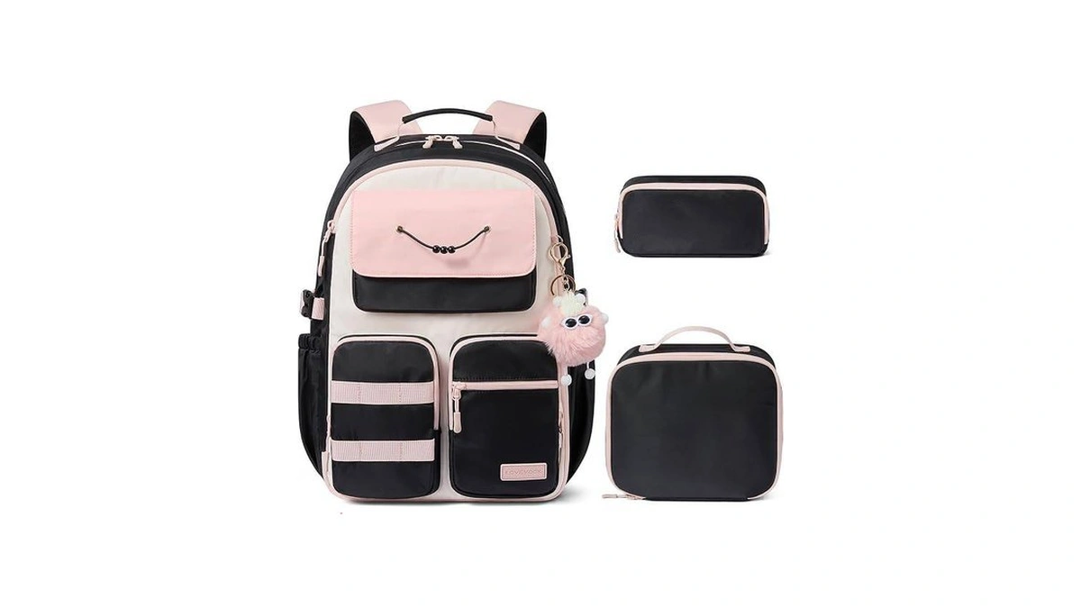 Lovevook School Backpack For Girls Boys, Durable Girls Student Bookbag