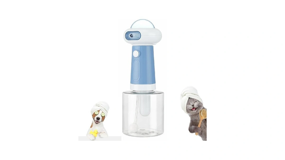 Winb Electric Dog Cleaning Foam Machine Sprayer, Electric Dog Shampoo