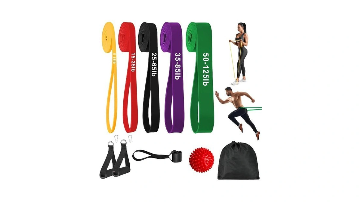 Resistance Bands For Working Out, Workout Bands, Training Bands Set,