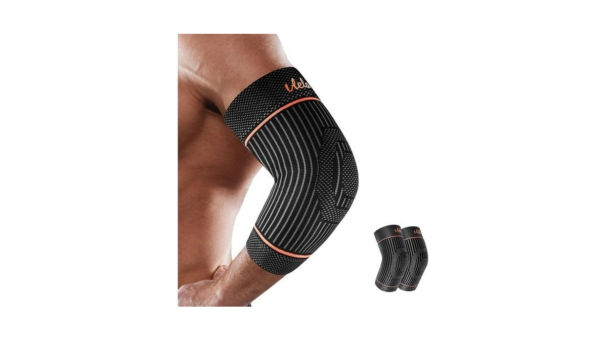 Vlela Elbow Compression Sleeve, Elbow Brace For Tendonitis And Tennis