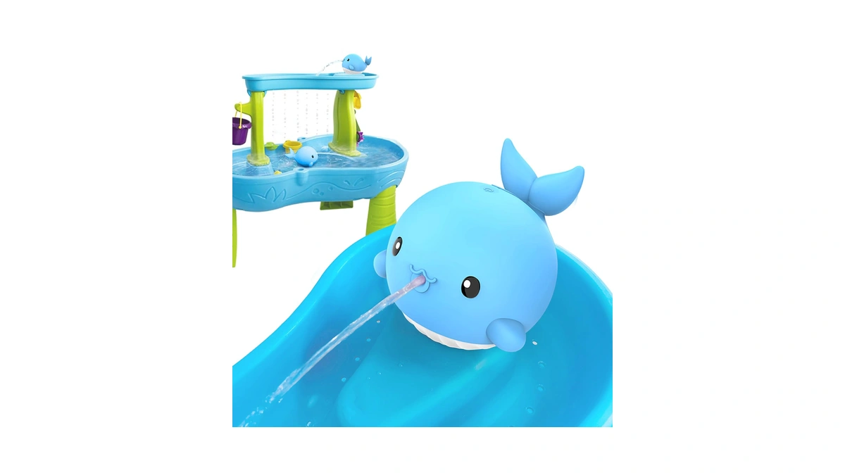 Rechargeable Water Table Pump, Upgraded 3w Cute Whale Water Pump
