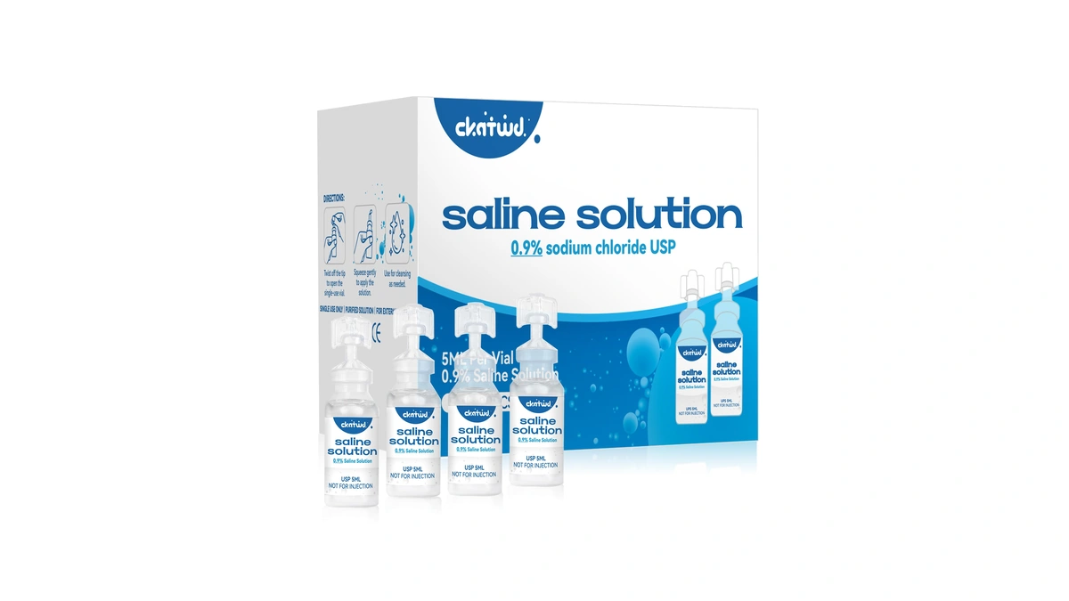 Ckatwd 0.9% Saline Solution,saline Cleaning Solution For Daily Use,normal Saline