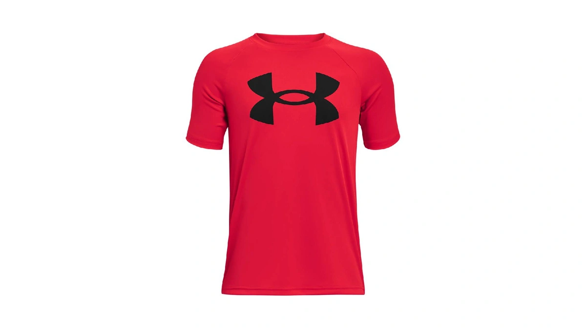 Under Armour Boys Tech Big Logo Short Sleeve T-shirt ,