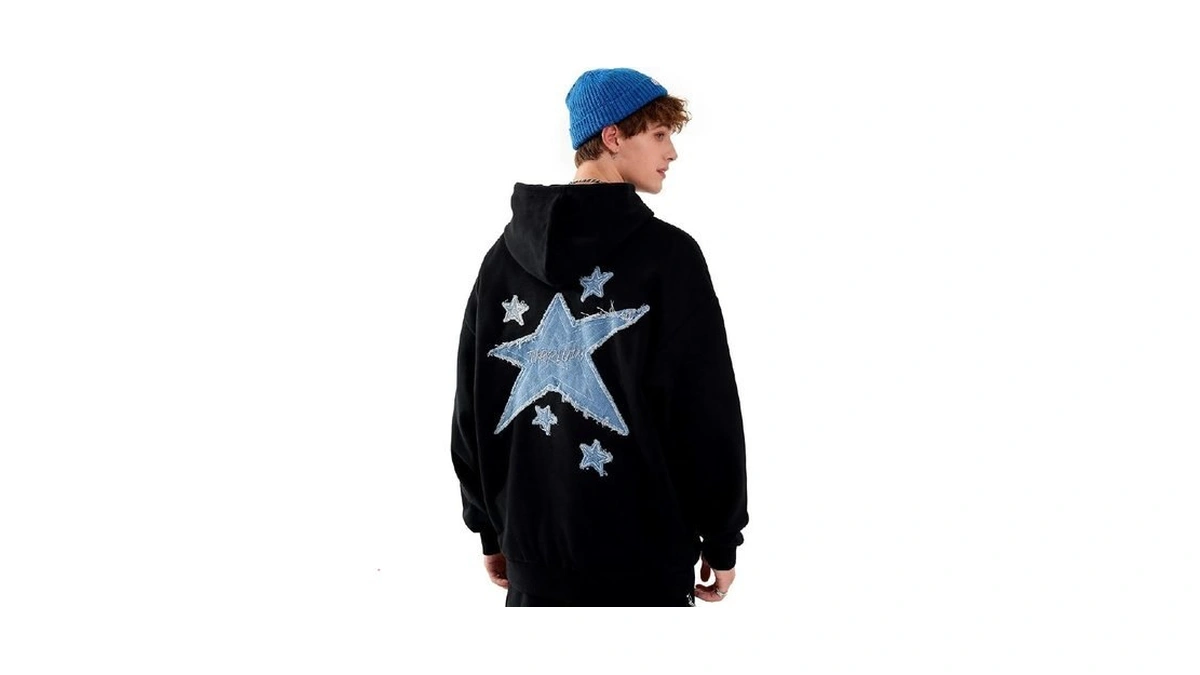 Turrludy Star Novelty Hoodies For Men Women Fashion Y2k Streetwear