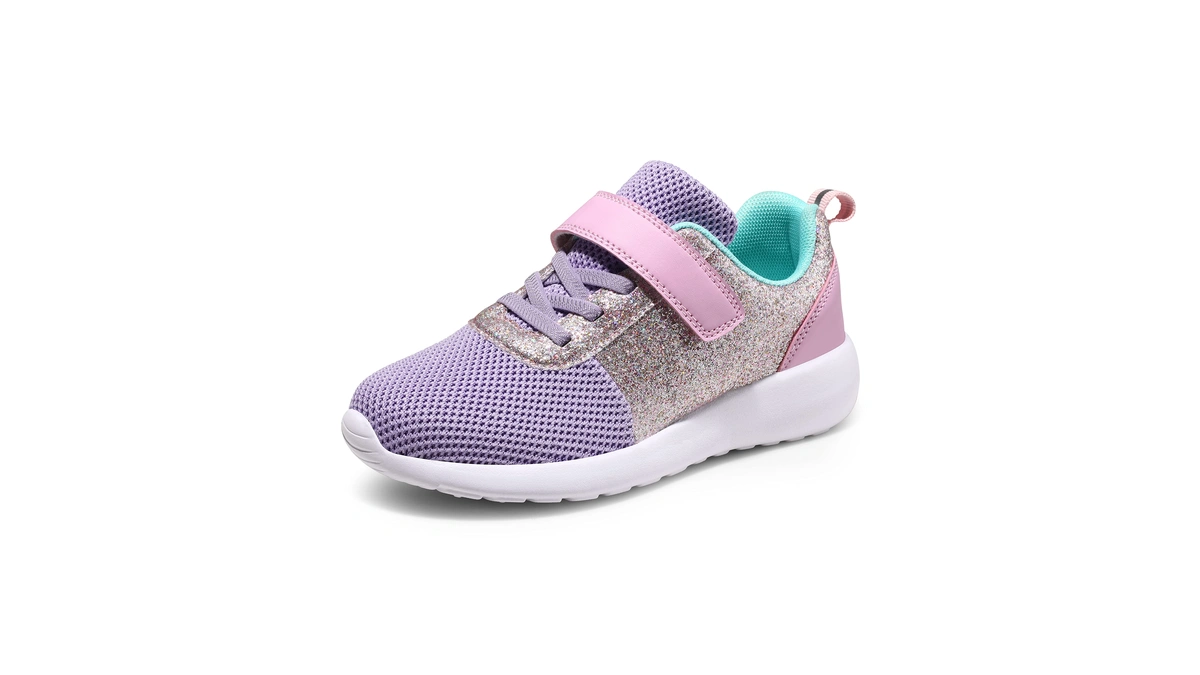 Harvest Land Toddler Glitter Tennis Shoes Slip On Boys Girls