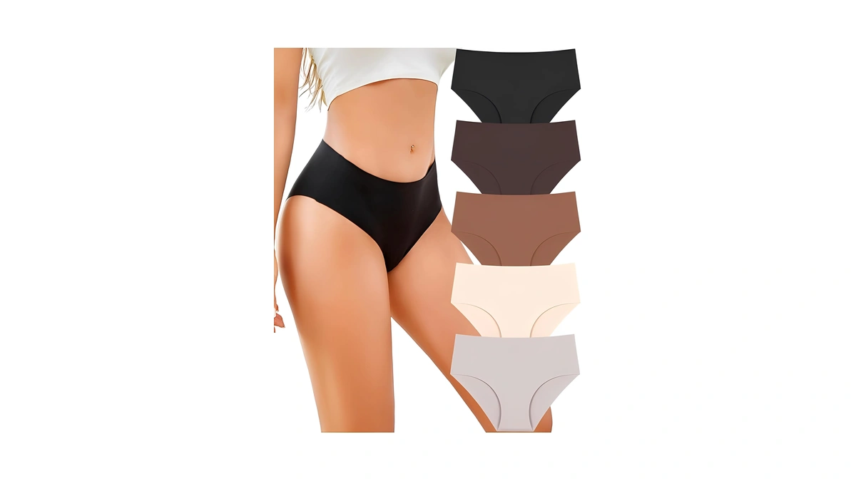 Under The Sea Seamless Underwear For Women Plus Size Mid
