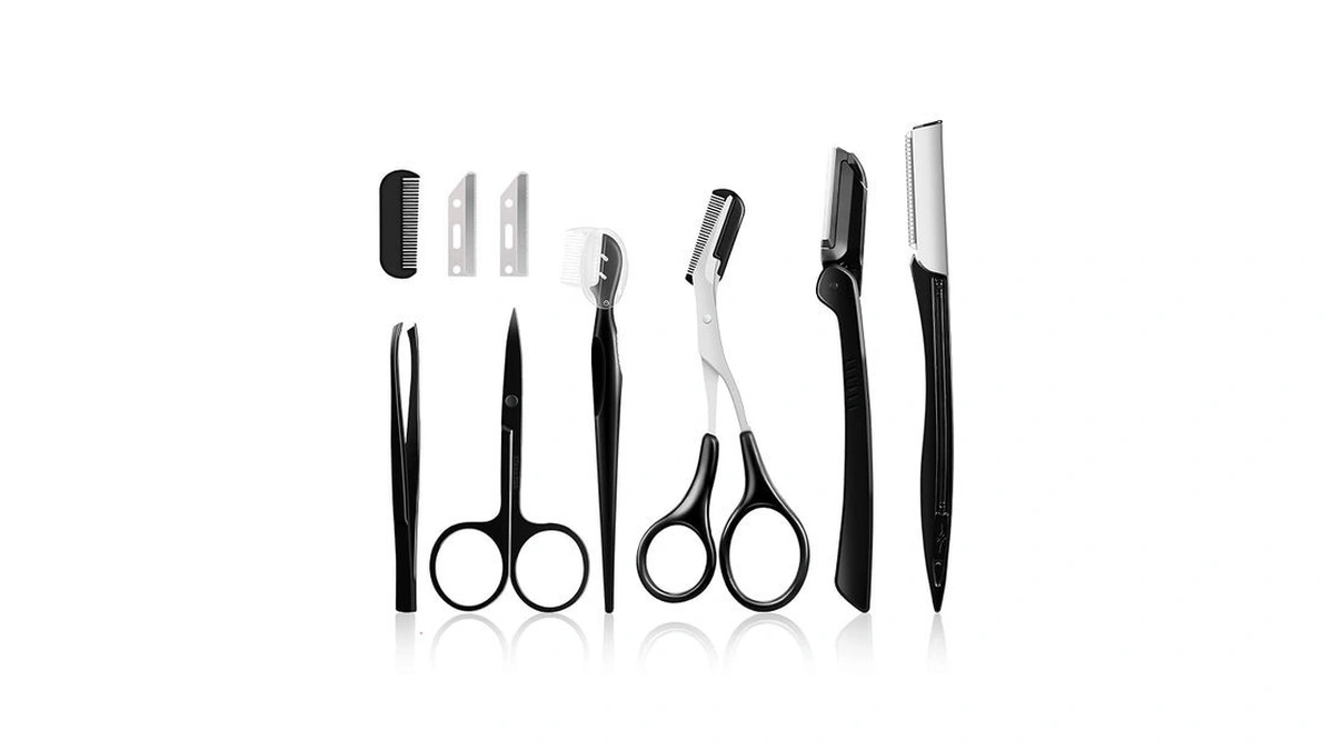 Eyebrow Kit, Multipurpose Exfoliating Dermaplaning Tool Face Kits