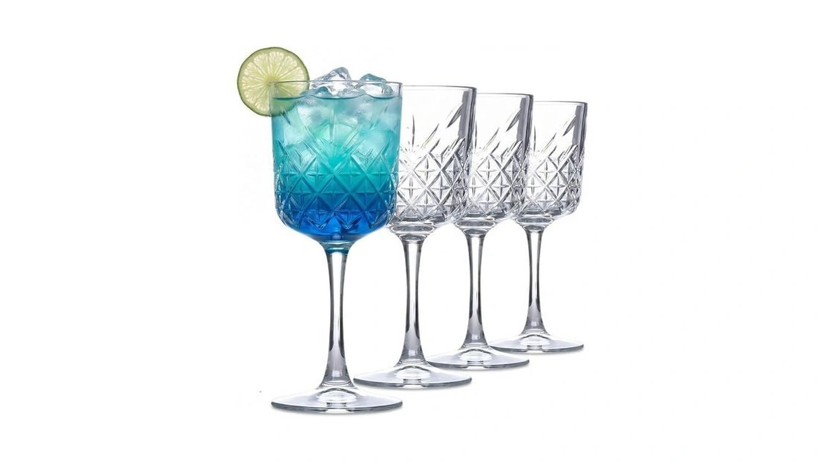 Vintage Coupe Glasses Set Of 4 β 11oz Cocktail &