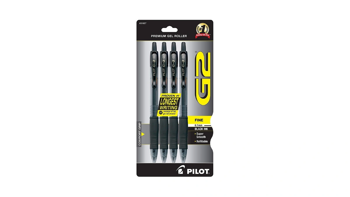 Pilot G2 Pens, Premium Refillable And Retractable Rolling Ball Gel