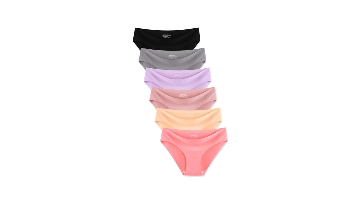 Misswho Womens Underwear Seamless Bikini Comfortable Panties No Show Invisibles