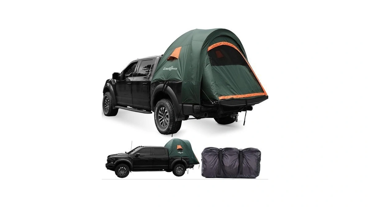 Liberrway Truck Bed Tent For 2 Person, 6.4-6.7 Ft Pickup