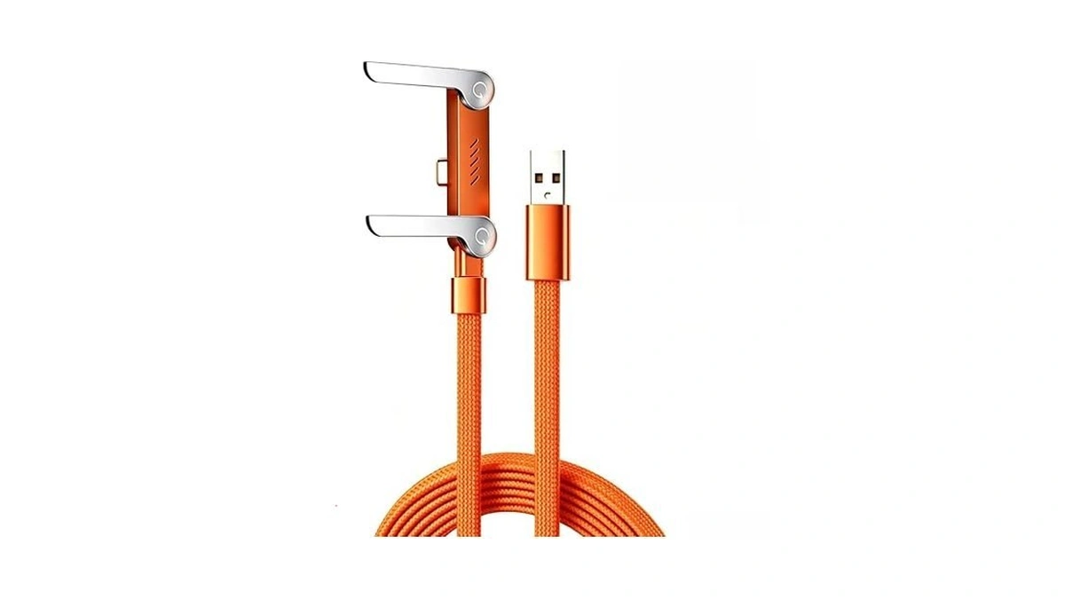 Nysivy 2 Pack Dual Foldable Metal Stand Usb To Type