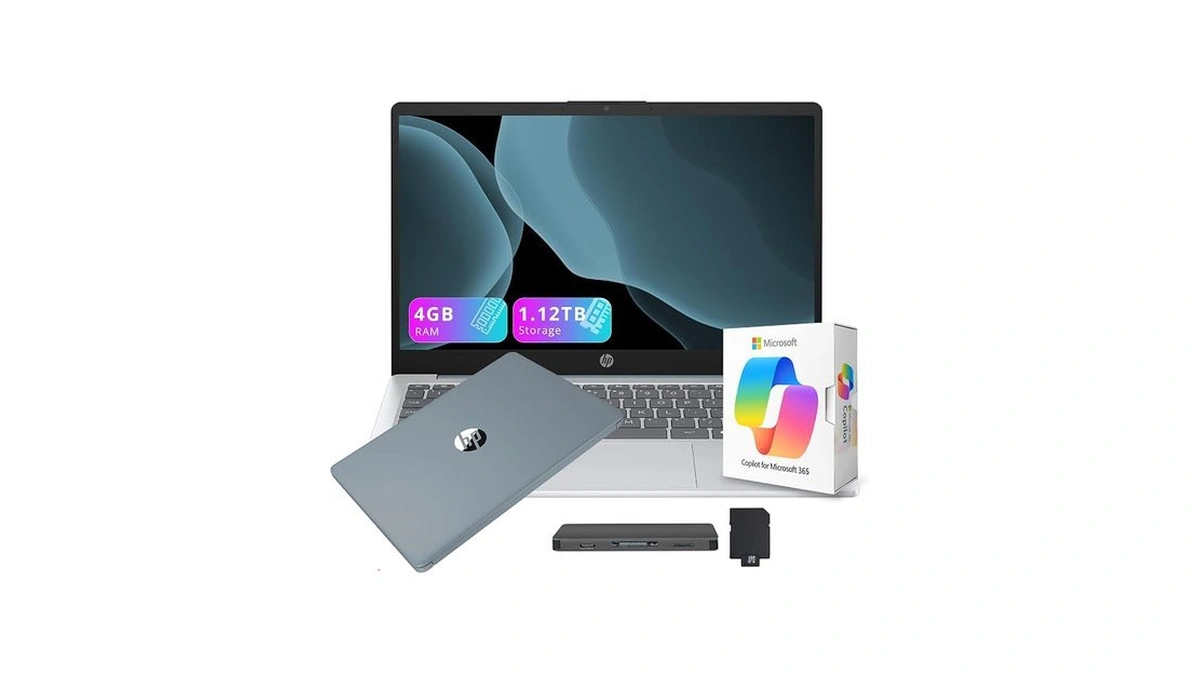 Hp Stream 14" Hd Student&business Laptop With Ai Copilot, Amd