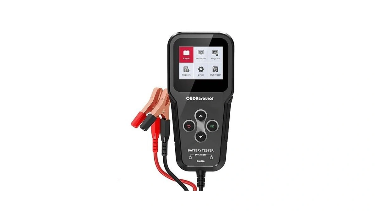 Obdresource Car Battery Tester 6v 12v 24v 3 In1 Battery