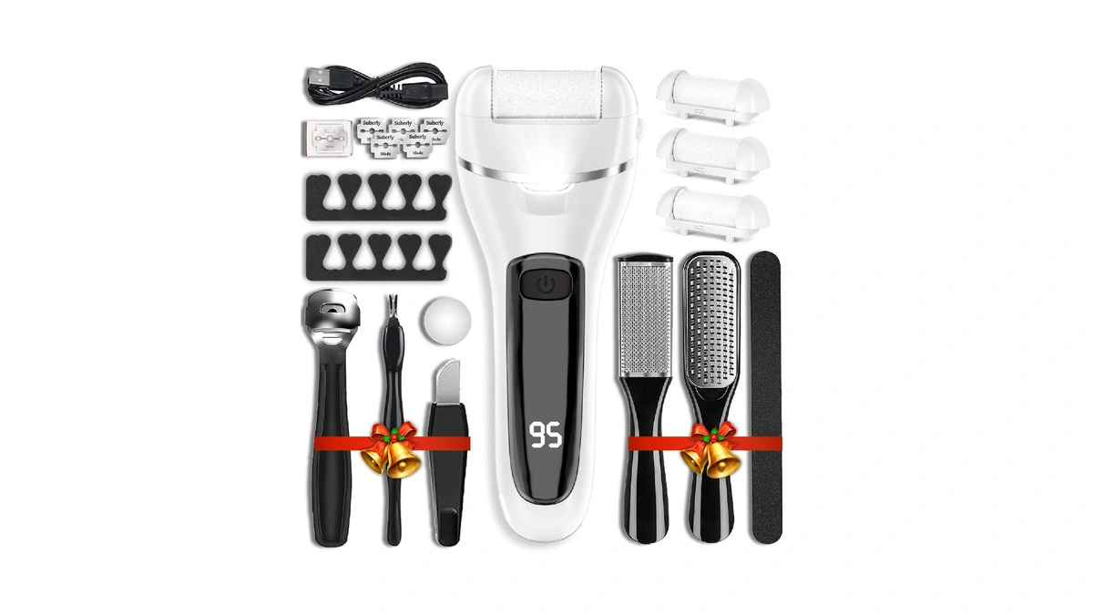 Wea&hea Electric Callus Remover For Feet,17 In 1 Professional Pedicure