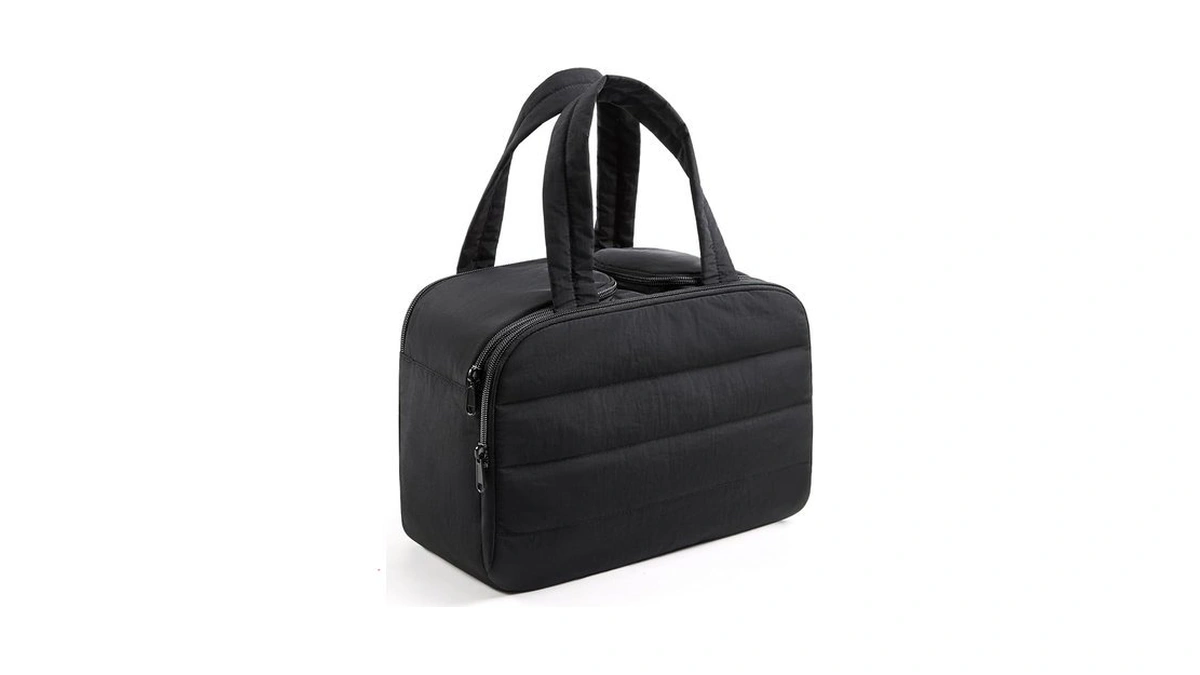 Light Flight Travel Toiletry Bag, Quilted Travel Makeup Cosmetic Bag