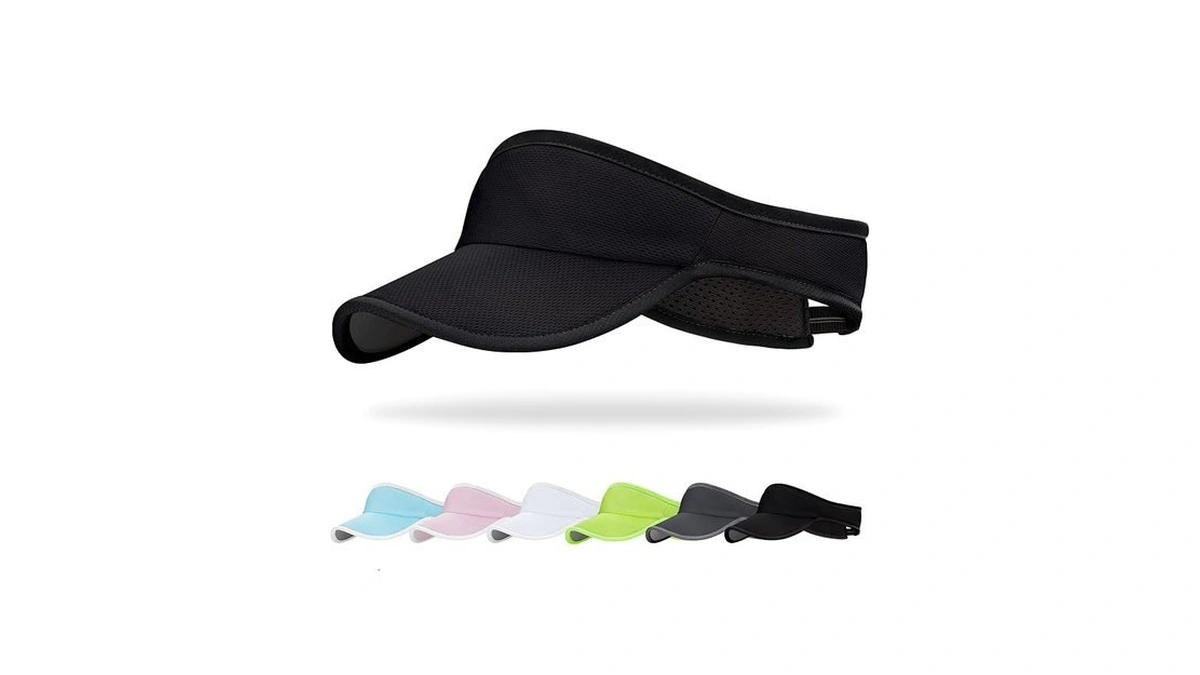 Trodalo Sports Sun Visor For Women Men Lightweight Packable Soft