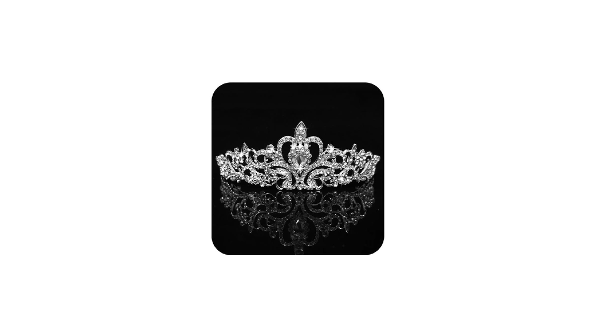 Cocide Tiaras And Crowns For Women Silver Crystal Rhinestone Queen