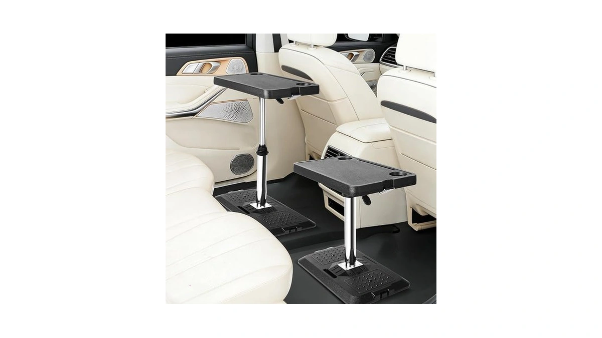 Moomarto Car Seat Tray Table, Adjustable Car Desk For Laptop