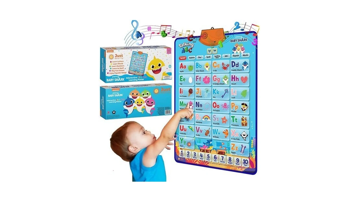 Baby Shark Alphabet & Number Learning Toys By Pinkfong, Educational