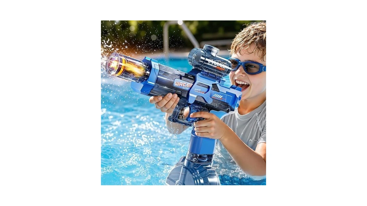 Zdrkwsm Electric Water Guns For Kids, Water Blaster Squirt Guns