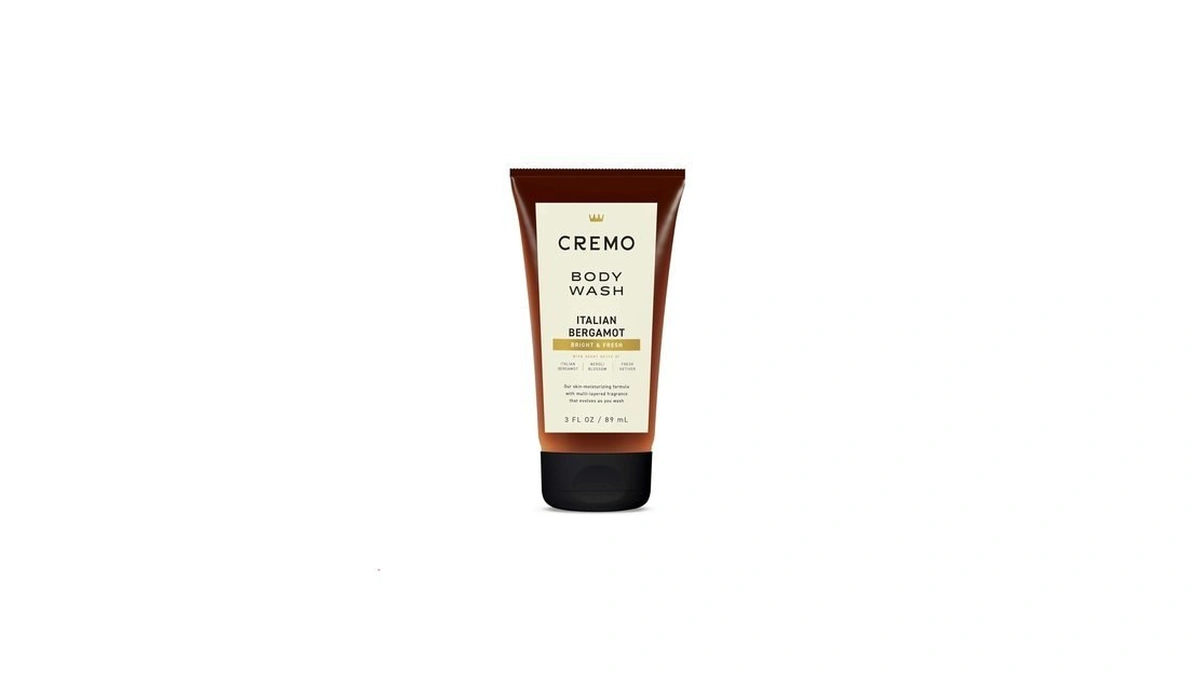 Cremo Rich-lathering Italian Bergamot Travel Size Body Wash Men, Notes