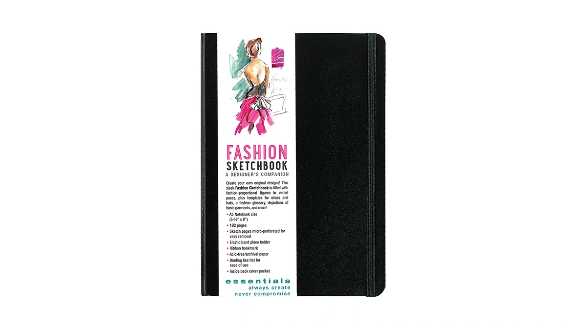 Essentials Fashion Sketchbook (366 Figure Templates To Create Your Own