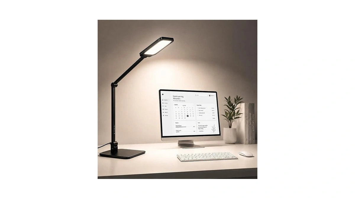 Ns Led Desk Lamp For Home Office, Desk Lamp With