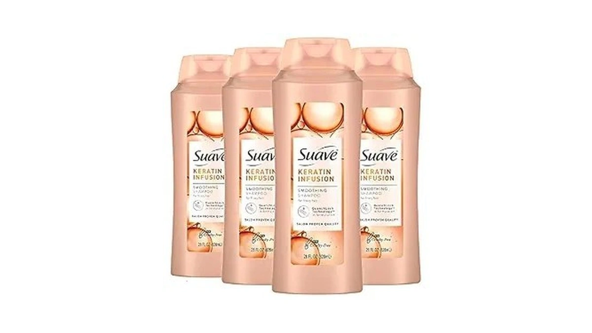 Suave Professionals Smoothing Shampoo For Dry Hair Keratin Infusion Hair