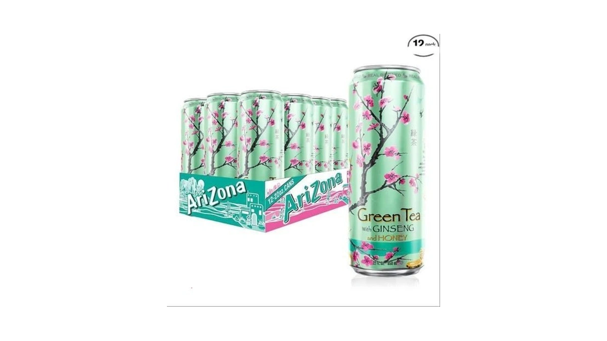Arizona Green Tea With Ginseng And Honey - Big Can,