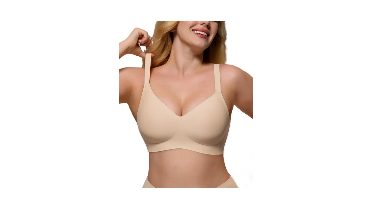As Fairy Comfort Wireless Lift Bra For Women - Smooth