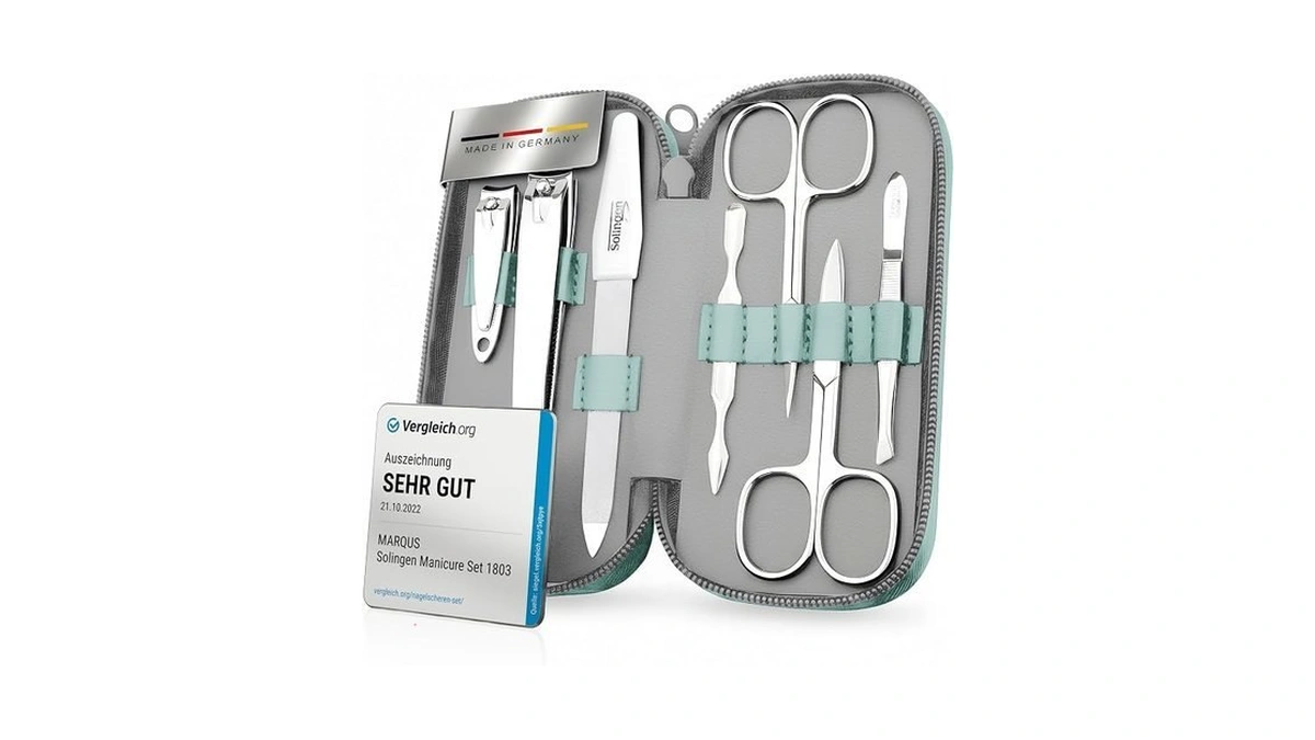 Manicure Set Solingen Made In Germany - 7 Piece Exclusive