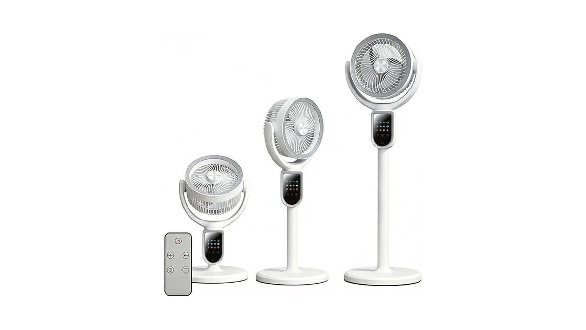Vansmago 3-in-1 Floor Table Pedestal FanοΌ180Β° Oscillating Standing Fan