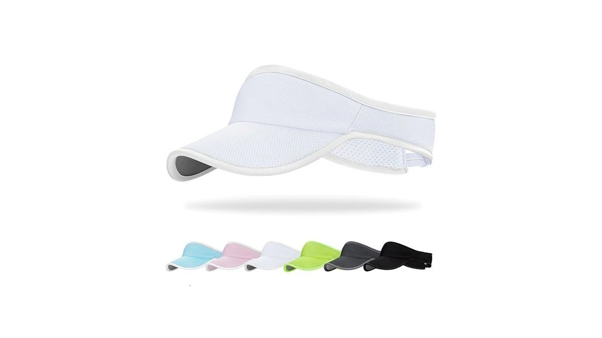 Trodalo Sports Sun Visor For Women Men Lightweight Packable Soft
