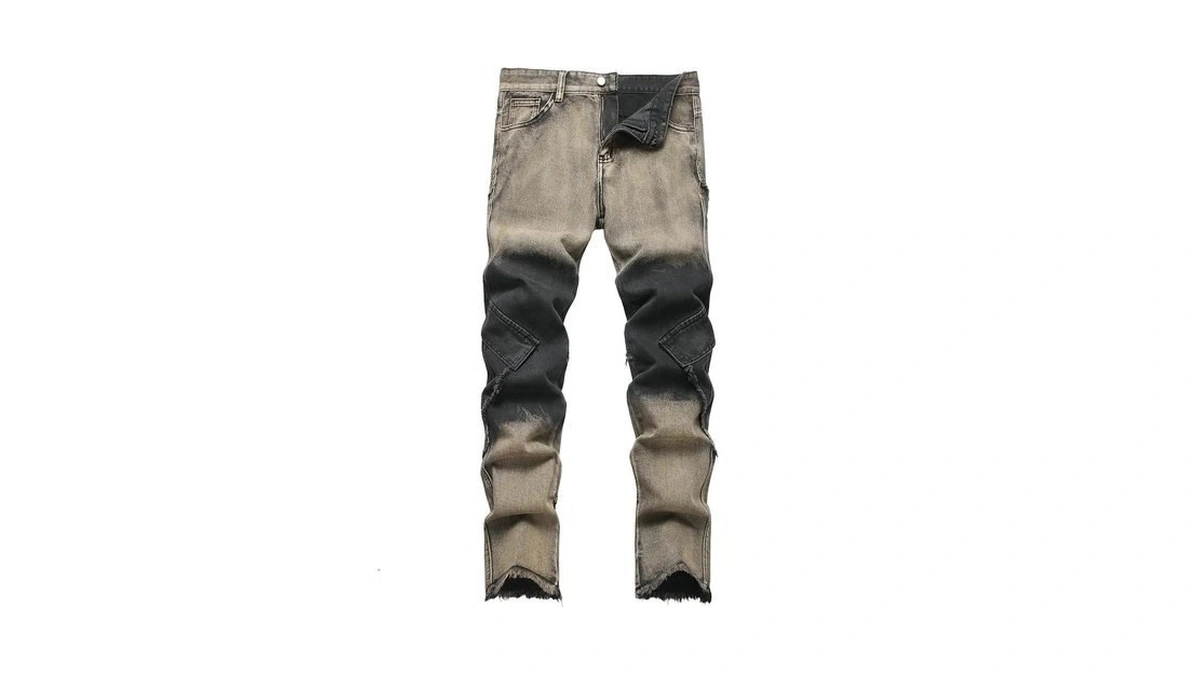 Civyceby Men's Cargo Jeans Distressed Slim Fit Jeans For Men