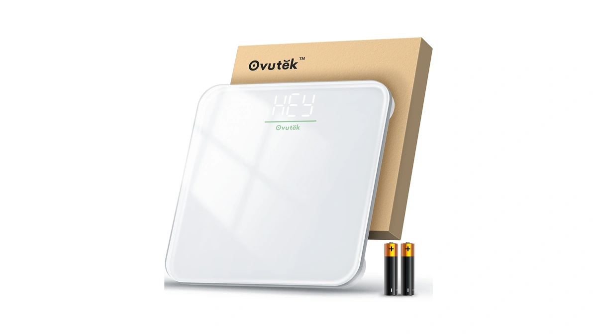 Ovutek Bathroom Scale For Body Weight, Highly Accurate Digital Weighing