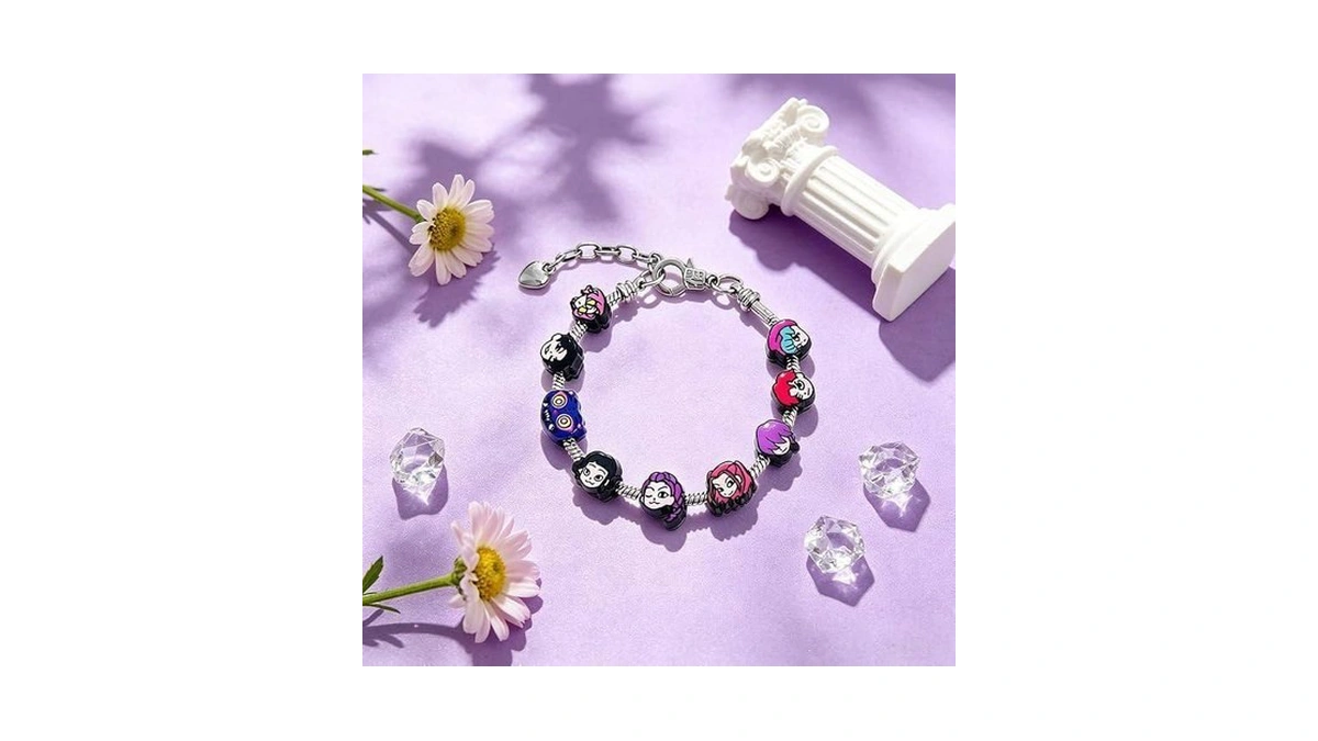 Wdsangess Cartoon Kpop Charm Bracelet Adjustable Chain With Pendants Cute