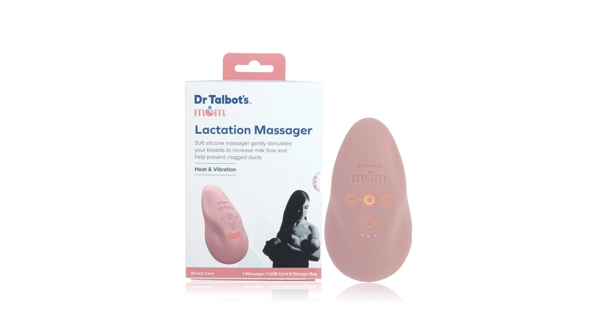 Dr Talbot's Mom Lactation Massager - Adjustable Heat And Vibration