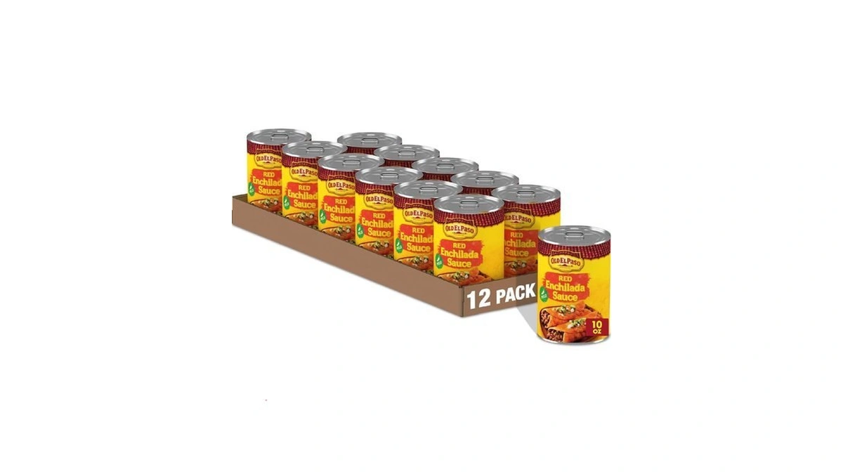 Old El Paso Mild Red Enchilada Sauce, Meal Prep, 10