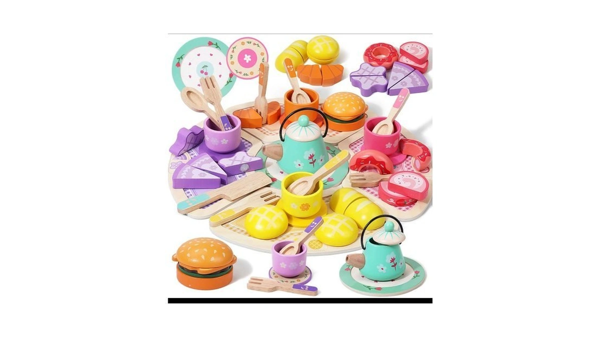 Jaunty Tea Party Set Toy For Girl 3 4 5