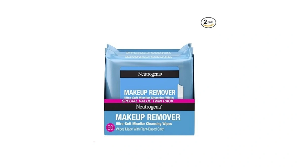 Neutrogena Makeup Remover Micellar Wipes For Face Daily Gently Removes