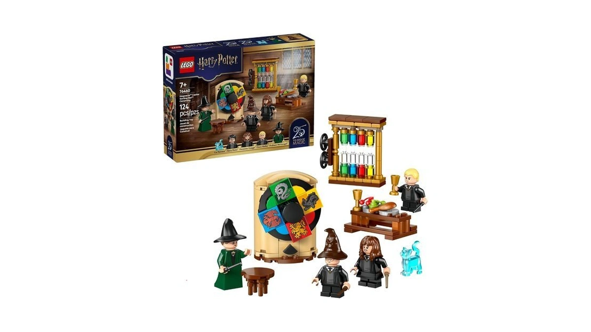 Lego Harry Potter Hogwarts Castle: Sorting Hat Ceremony Building Toy