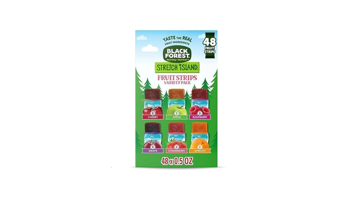 Black Forest, Stretch Island, Fruit Strips, Cherry, Apple, Raspberry, Grape,