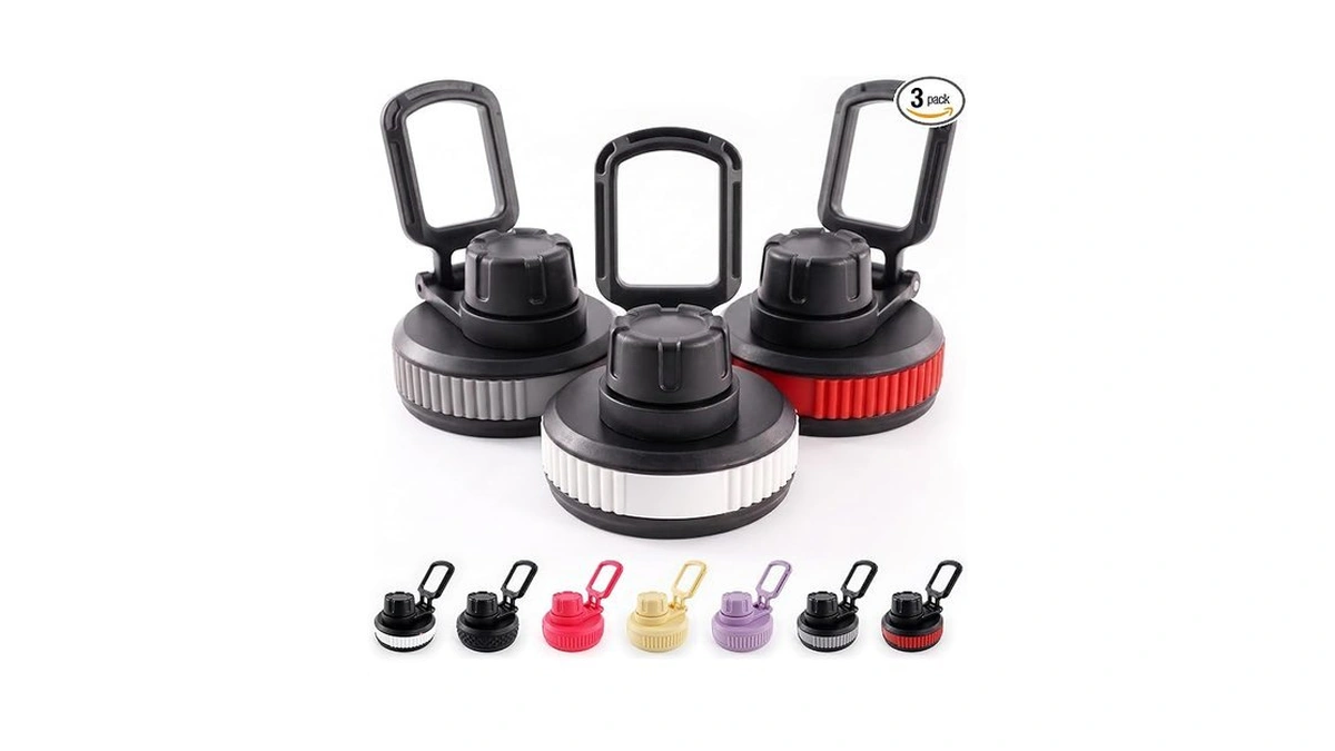 3 Pack Water Bottle Lid Replacement – Compatible With Thermoflask,